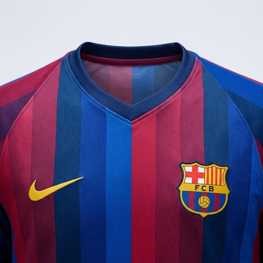 Barcelona Blue & Red Home Jersey