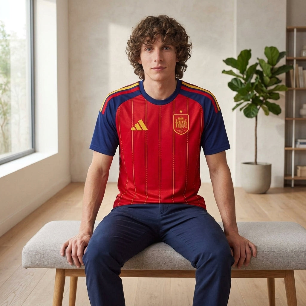 Spain Red Home Jersey