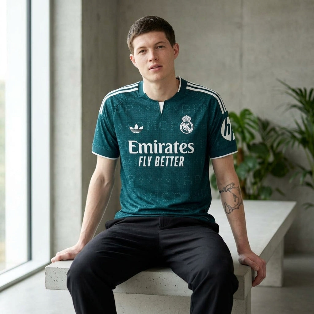 Real Madrid Dark Green Jersey