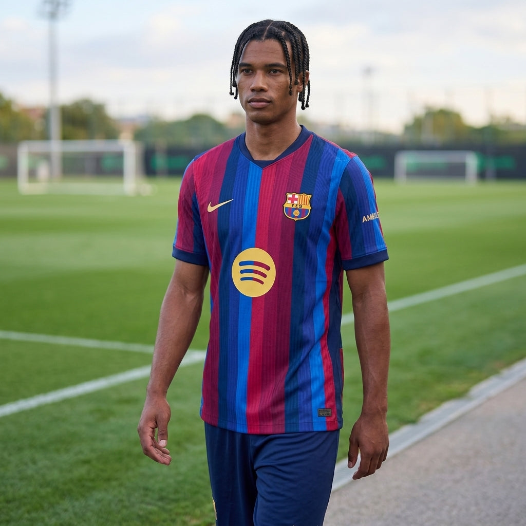 Barcelona Blue & Red Home Jersey
