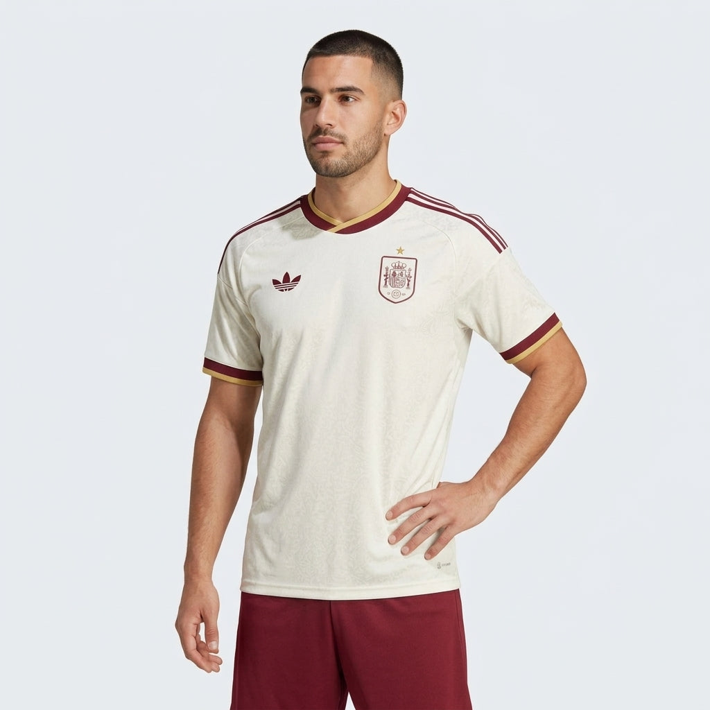 Spain White Away Jersey