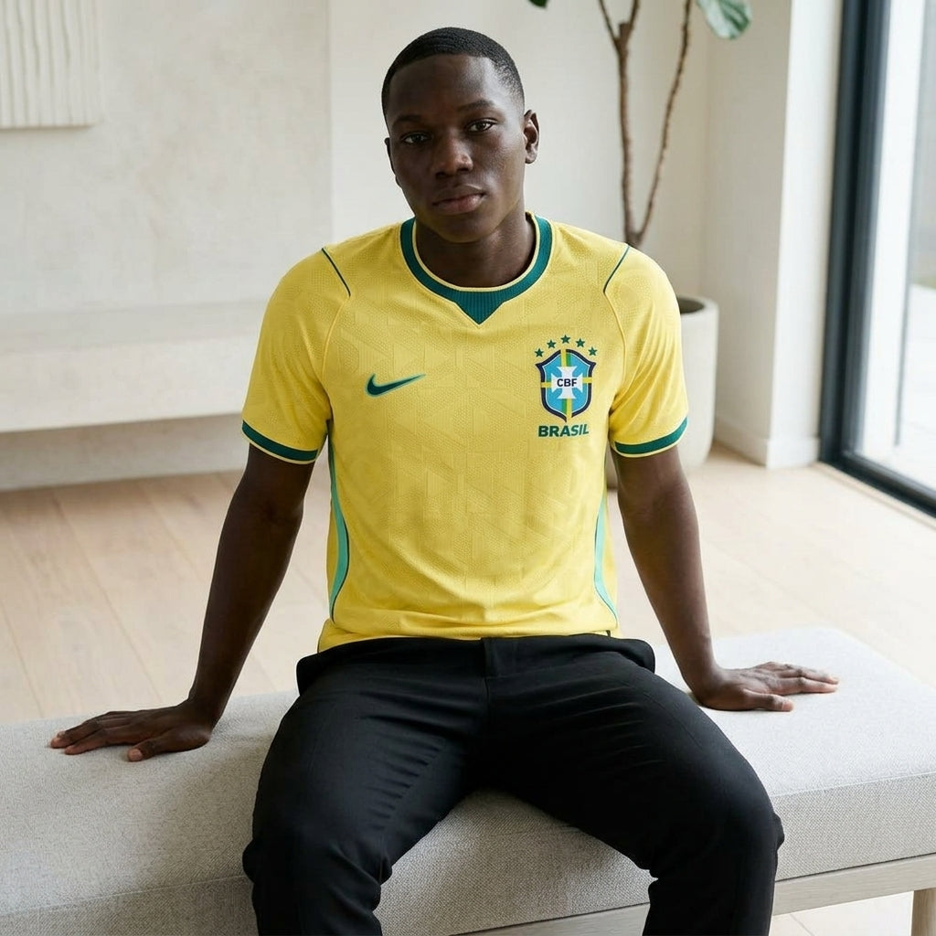 Brazil Yellow Home Jersey