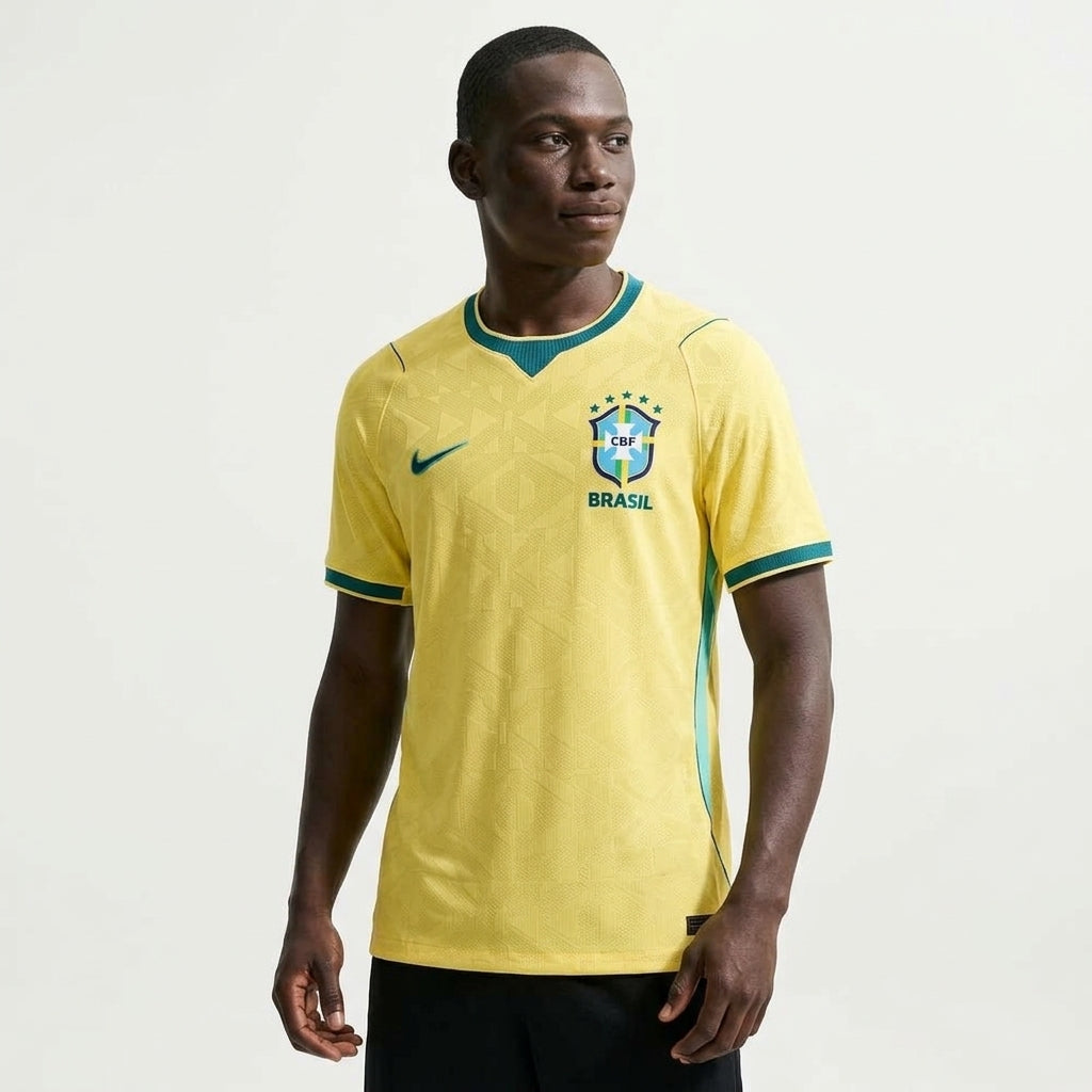 Brazil Yellow Home Jersey