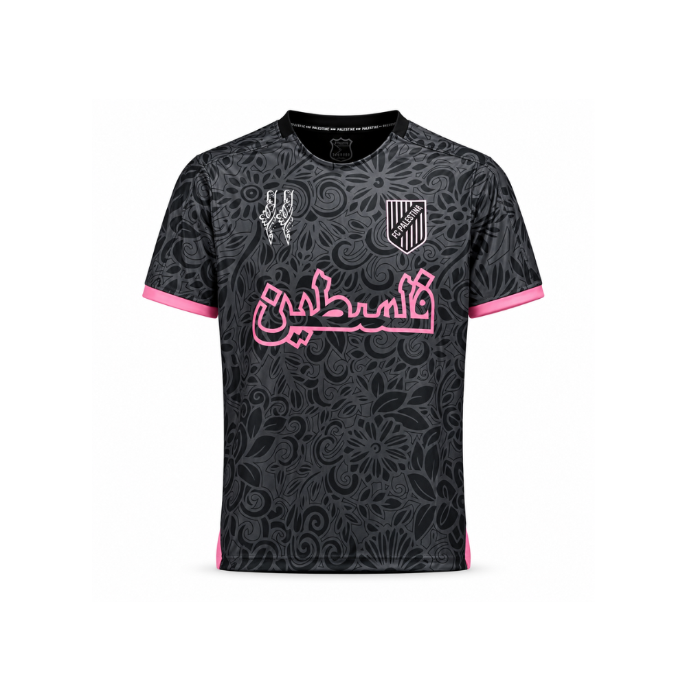 Palestine Black & Pink Jersey