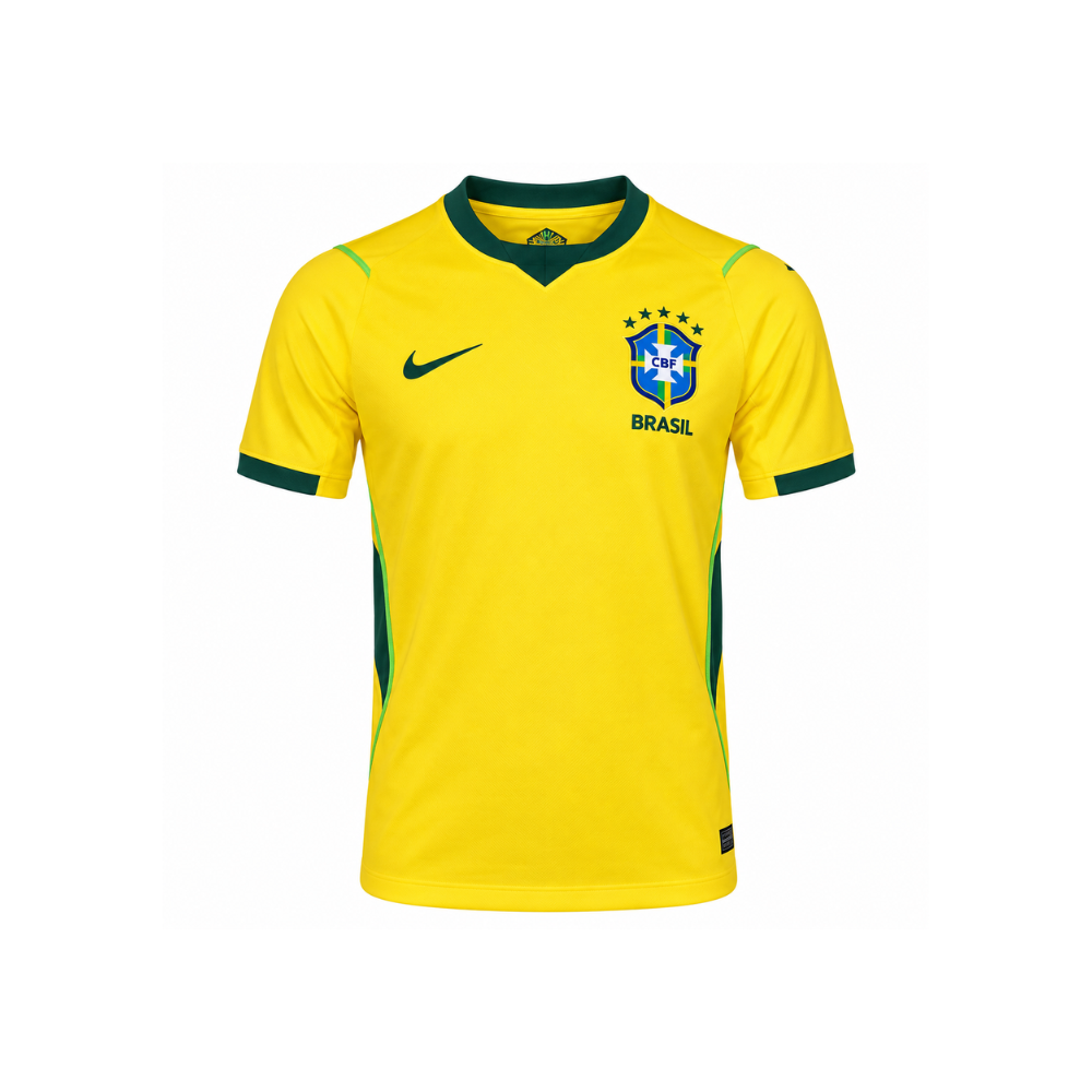 Brazil Yellow Home Jersey