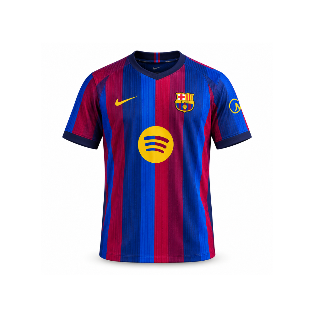 Barcelona Blue & Red Home Jersey