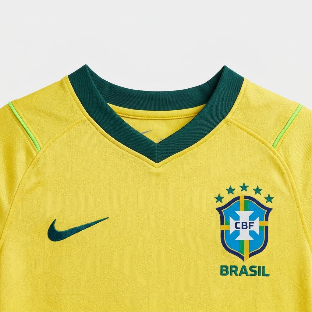 Brazil Yellow Home Jersey