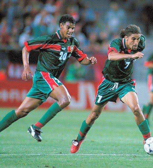Morocco Retro Jersey 1998 – Green Edition 🇲🇦💚